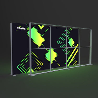 FramePlus 4m modular fully foldable LED light box, high quality, easy to transport, and can be unfolded directly without tools