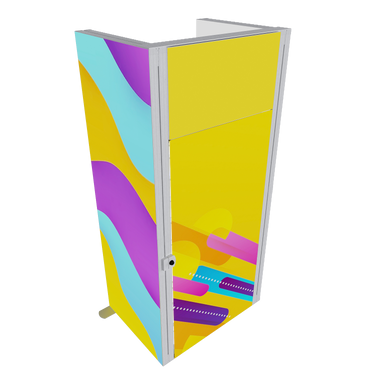 Collapsed SEG lightbox panels in closed mode
