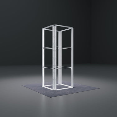 3000mm Backlit Display Frame Only — Square Structure for Trade Shows