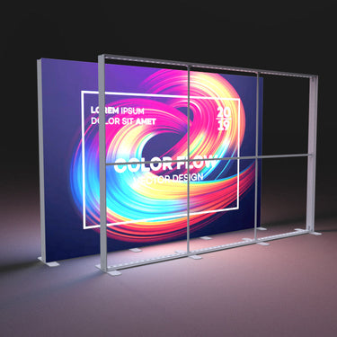 frame plus 3x2 fully foldable lightbox, easy to carry and tool-free installation