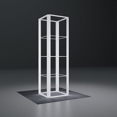 Frame Plus 4000mm Tower Frame — modular aluminum column structure.