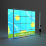 The FramePlus 5x4 meter double-layer giant LED light box is extremely portable and easy to use, achieving seamless visual effects at a competitive price.