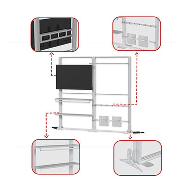 aa column accessories for  modular lightbox