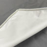 Silicone Edge Sewn on Blockout Fabric — Reinforced Hem, Double-Sided, Lightbox Banner