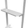 external steel shelf for event or tradeshow