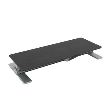 Folded promo table in wheeled bag, fits car trunk, perfect for road-show and pop-up markets.