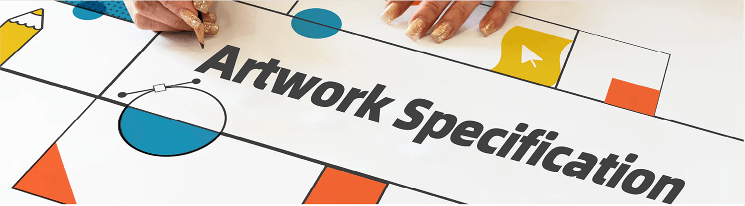 Frame Plus artwork specification banner for SEG lightbox displays