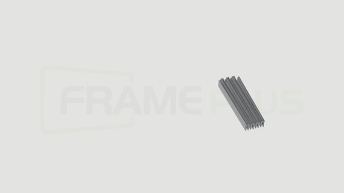 Fully foldable lightbox frame assembly demo, snap-fit aluminum structure, tool-free construction